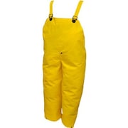 TINGLEY RUBBER Tingley® O56107 DuraScrim„¢ Snap Fly Front Overall, Yellow, 3XL O56107.3X